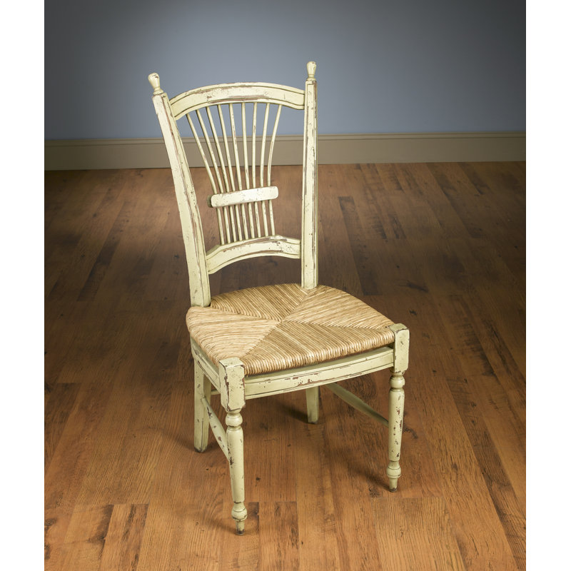 AA Importing Wheat Back Side Solid Wood Dining Chair Wayfair